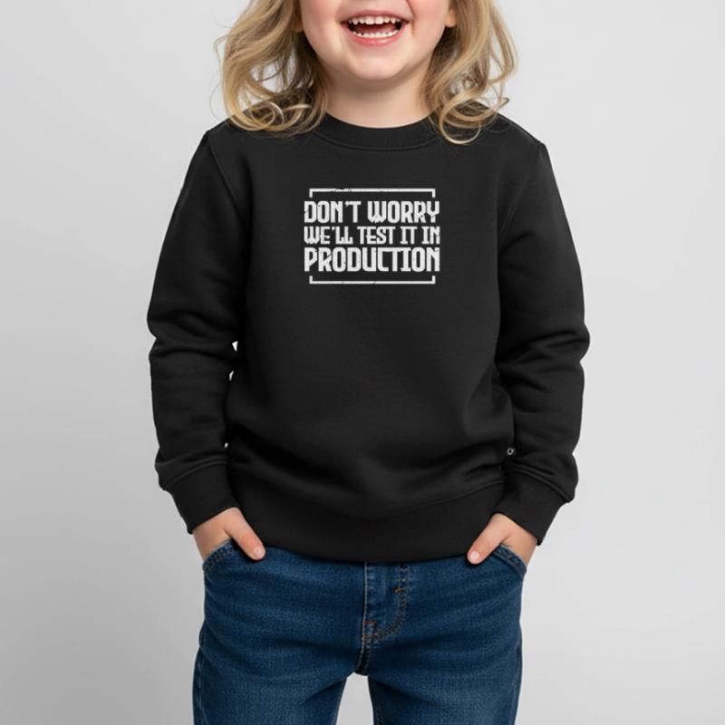 Programmierer Code Informatik Coder Geschenk Kinder Premium Organic Sweatshirt