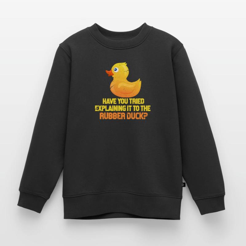 Programmierer Code Informatik Coder Geschenk Kinder Premium Organic Sweatshirt