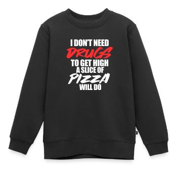 Diabetes - Kinder Premium Organic Sweatshirt - Schwarz - Vorne - AI Model Kid Female (0cm)