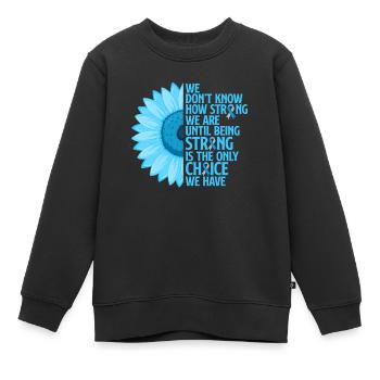 Diabetes Diabetiker Insulin Blutzucker Geschenk - Kinder Premium Organic Sweatshirt - Schwarz - Vorne - AI Model Kid Female (0cm)