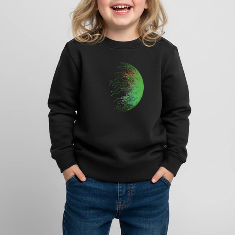 Binary code Kids Premium Organic Sweatshirt
