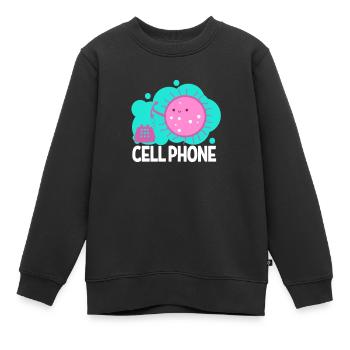 la biologie - Sweat Premium enfant bio - noir - Devant - AI Model Kid Female (0cm)