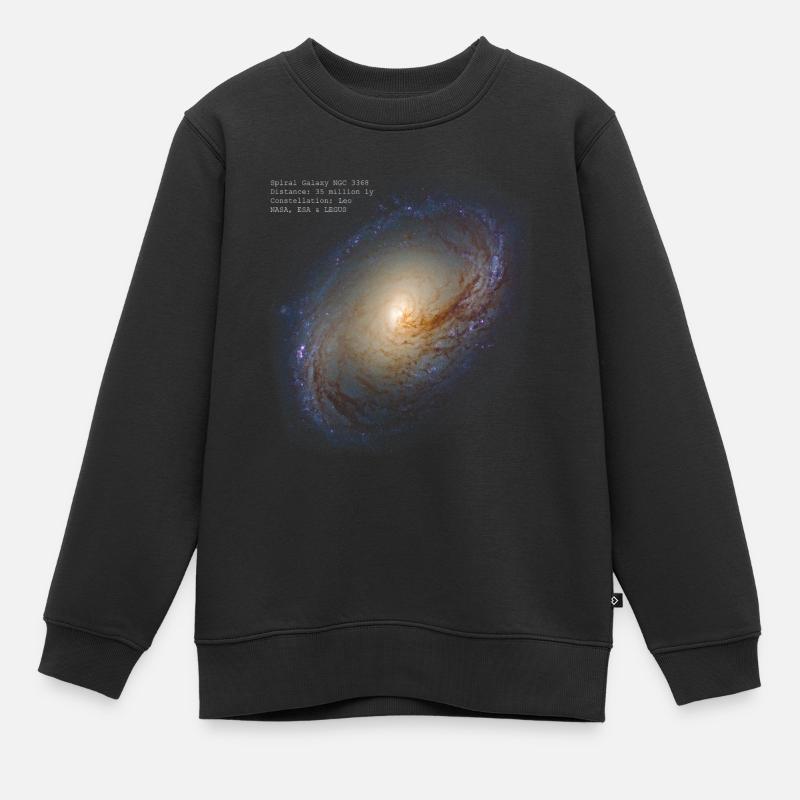 Spiral Galaxy NGC 3368 - Sweat Premium enfant bio - noir