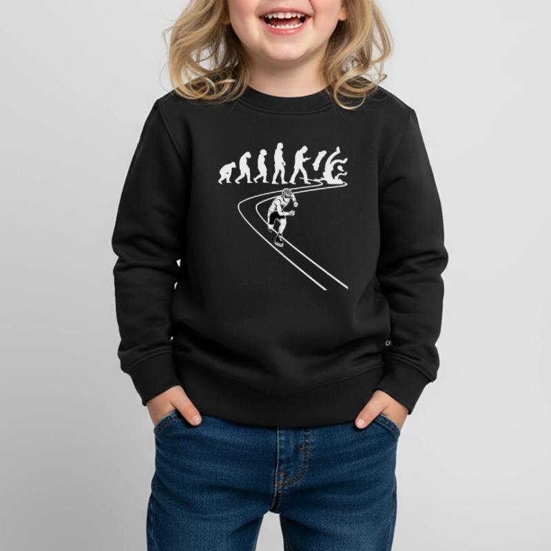 Inline-Skating Rollerskater Inline-Skater Kinder Premium Organic Sweatshirt