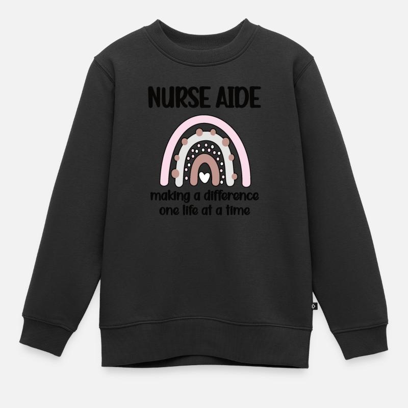 Infirmière infirmière infirmière - Sweat Premium enfant bio - noir
