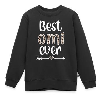 Meilleur cadeau de grand-mère pour la fête des mères grand-mère grand-mère - Sweat Premium enfant bio - noir - Devant - AI Model Kid Female (0cm)