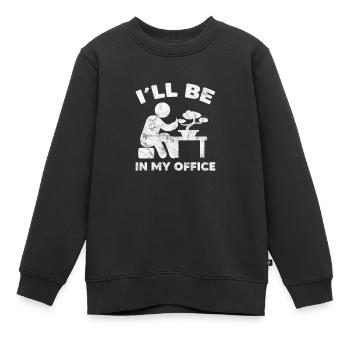 Bonsai - Kinder Premium Organic Sweatshirt - Schwarz - Vorne - AI Model Kid Female (0cm)