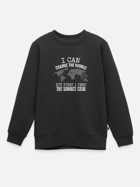 Programmeur - Sweat Premium enfant bio - noir