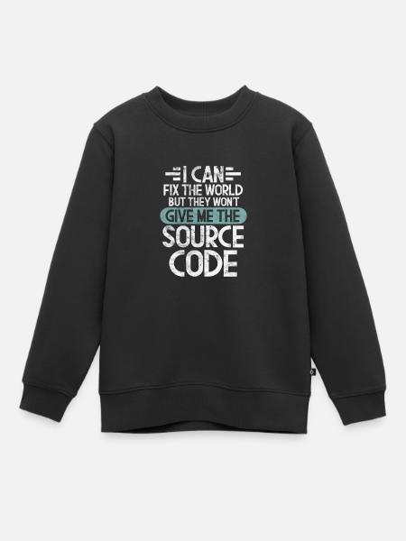 Programmeur - Sweat Premium enfant bio - noir