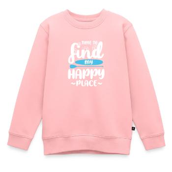 SOUPER - Sweat Premium enfant bio - rose - Devant - AI Model Kid Female (0cm)
