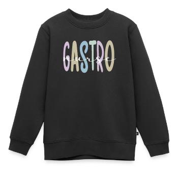 Infirmière Gastroentérologie Endoscopie - Sweat Premium enfant bio - noir - Devant - AI Model Kid Female (0cm)