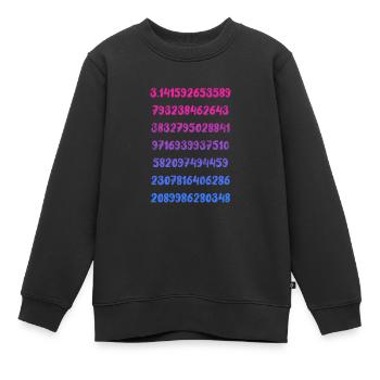 Mathematik - Kinder Premium Organic Sweatshirt - Schwarz - Vorne - AI Model Kid Female (0cm)