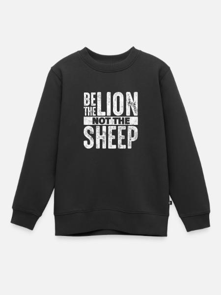 Motivation Motivieren Karriere Spruch Geschenk - Kinder Premium Organic Sweatshirt - Schwarz