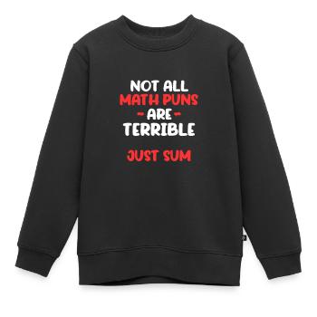 Mathematik - Kinder Premium Organic Sweatshirt - Schwarz - Vorne - AI Model Kid Female (0cm)