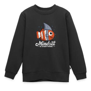 Motivation Motivieren Karriere Spruch Geschenk - Kinder Premium Organic Sweatshirt - Schwarz - Vorne - AI Model Kid Female (0cm)