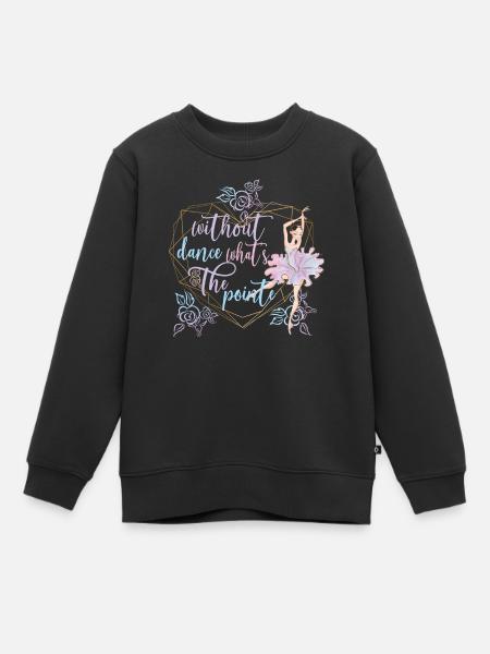 Danseuse de ballet ballerine danseuse de ballet - Sweat Premium enfant bio - noir