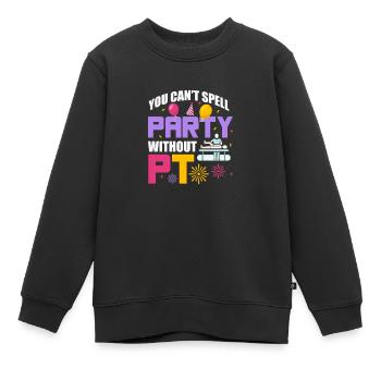 Physiotherapeut - Kinder Premium Organic Sweatshirt - Schwarz - Vorne - AI Model Kid Female (0cm)