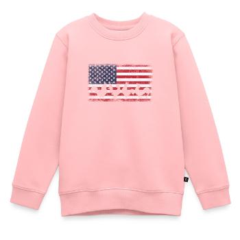 Poulet - Sweat Premium enfant bio - rose - Devant - AI Model Kid Female (0cm)