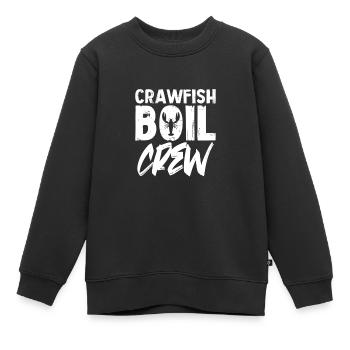 Crayfish - Kids Premium Organic Sweatshirt - black - Front - AI Model Kid Female (0cm)