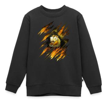 Schweißer schweissen Schweißgerät Schweisser - Kinder Premium Organic Sweatshirt - Schwarz - Vorne - AI Model Kid Female (0cm)