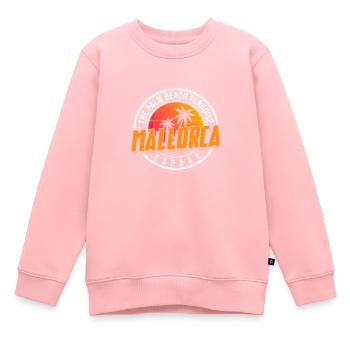 Majorque - Sweat Premium enfant bio - rose - Devant - AI Model Kid Female (0cm)