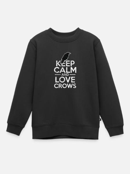 Rabe - Kinder Premium Organic Sweatshirt - Schwarz
