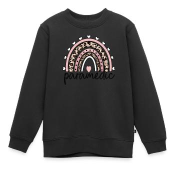 Notfallsanitäter Paramedic Rettungssanitäter - Kinder Premium Organic Sweatshirt - Schwarz - Vorne - AI Model Kid Female (0cm)