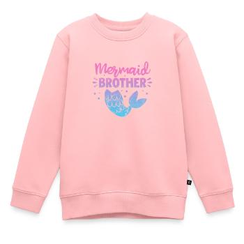 Frère - Sweat Premium enfant bio - rose - Devant - AI Model Kid Female (0cm)