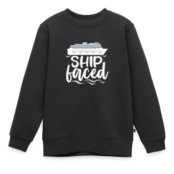 Kreuzfahrt - Kinder Premium Organic Sweatshirt - Schwarz - Vorne - AI Model Kid Female (0cm)