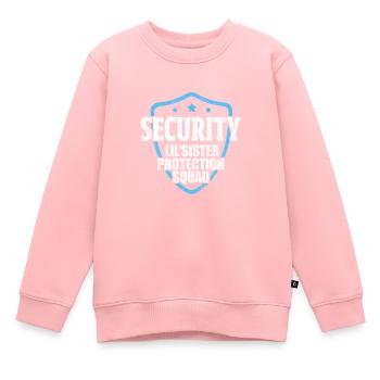Frère - Sweat Premium enfant bio - rose - Devant - AI Model Kid Female (0cm)