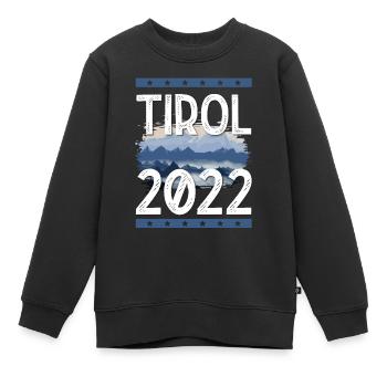 Tyrol 2022 - Sweat Premium enfant bio - noir - Devant - AI Model Kid Female (0cm)