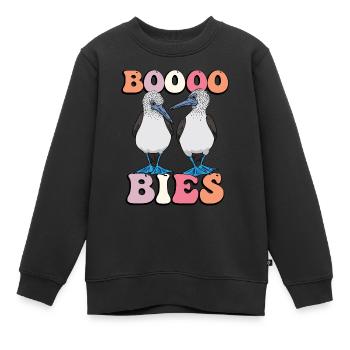 Drôle Booby Bird Booo bies Costume d’Halloween - Sweat Premium enfant bio - noir - Devant - AI Model Kid Female (0cm)