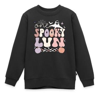 LVN Infirmière professionnelle autorisée Halloween - Sweat Premium enfant bio - noir - Devant - AI Model Kid Female (0cm)
