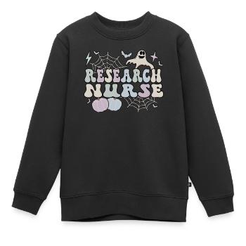 Infirmière de recherche Recherche clinique Soins infirmiers Halloween - Sweat Premium enfant bio - noir - Devant - AI Model Kid Female (0cm)