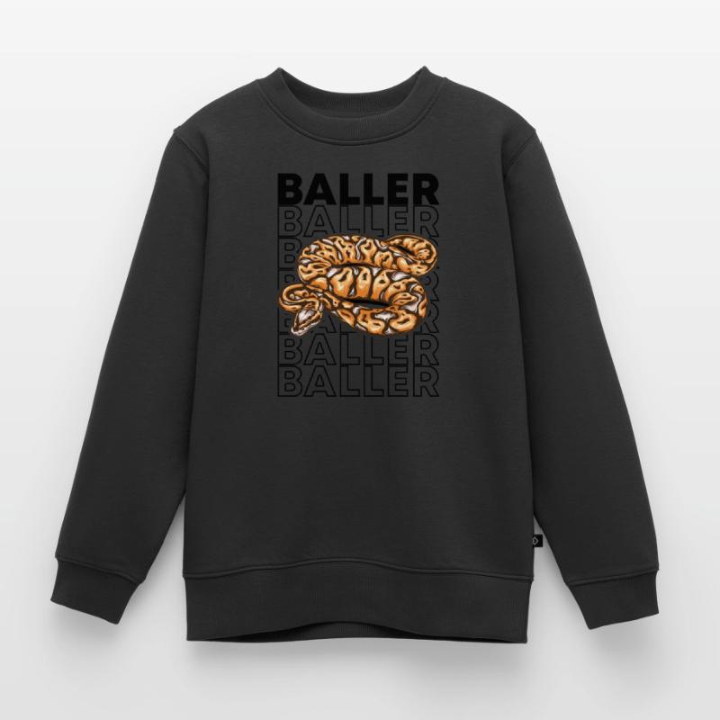 Ball Python 80's Style Baller Royal Python Snake Sweat Premium enfant bio