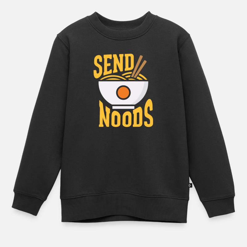 Ramen - Sweat Premium enfant bio - noir