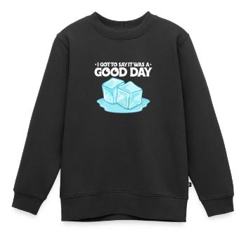 Hip Hop Rap Music Rapper Hiphop Gift - Sweat Premium enfant bio - noir - Devant - AI Model Kid Female (0cm)