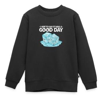 Hip Hop - Kinder Premium Organic Sweatshirt - Schwarz - Vorne - AI Model Kid Female (0cm)