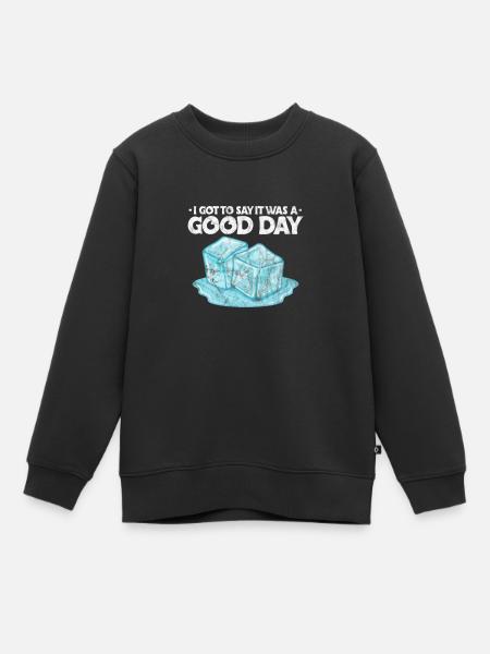 Hip-hop - Sweat Premium enfant bio - noir