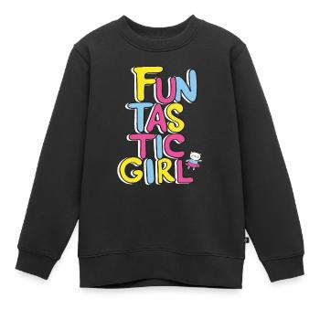 Funtastic Girl Outfit - Kinder Premium Organic Sweatshirt - Schwarz - Vorne - AI Model Kid Female (0cm)