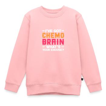 Krebs Krank Krankheit Kampf Geschenk - Kinder Premium Organic Sweatshirt - Rosa - Vorne - AI Model Kid Female (0cm)