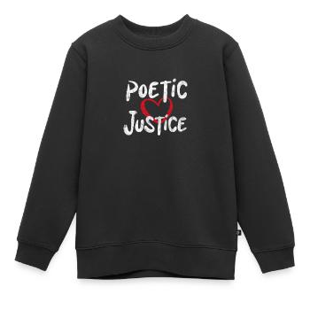 Hip Hop - Kinder Premium Organic Sweatshirt - Schwarz - Vorne - AI Model Kid Female (0cm)