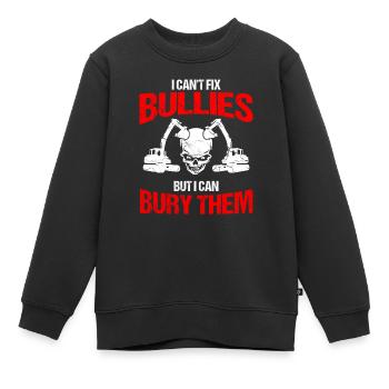 Schwermaschinenführer für Bagger - Kinder Premium Organic Sweatshirt - Schwarz - Vorne - AI Model Kid Female (0cm)