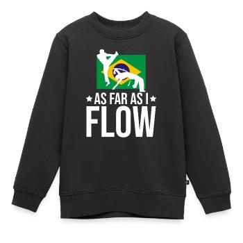 Capoeira für Mixed Martial Arts und Kickboxen - Kinder Premium Organic Sweatshirt - Schwarz - Vorne - AI Model Kid Female (0cm)