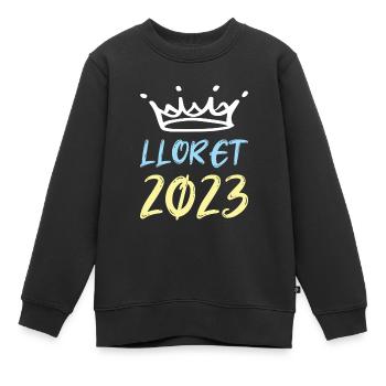 Lloret De Mar 2023 - Kinder Premium Organic Sweatshirt - Schwarz - Vorne - AI Model Kid Female (0cm)