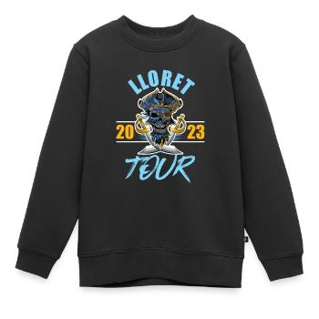 Lloret De Mar 2023 Skelett - Kinder Premium Organic Sweatshirt - Schwarz - Vorne - AI Model Kid Female (0cm)