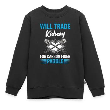 Entraîneur de bateau-dragon et bateau-dragon - Sweat Premium enfant bio - noir - Devant - AI Model Kid Female (0cm)