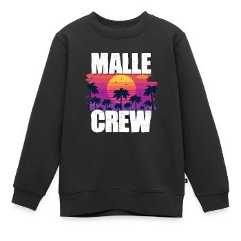 Tourisme Malle - Sweat Premium enfant bio - noir - Devant - AI Model Kid Female (0cm)