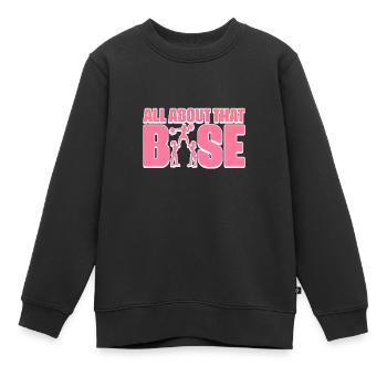 Cheerleader - Sweat Premium enfant bio - noir - Devant - AI Model Kid Female (0cm)