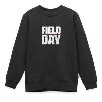 Kindergarten - Kinder Premium Organic Sweatshirt - Schwarz - Vorne - AI Model Kid Female (0cm)